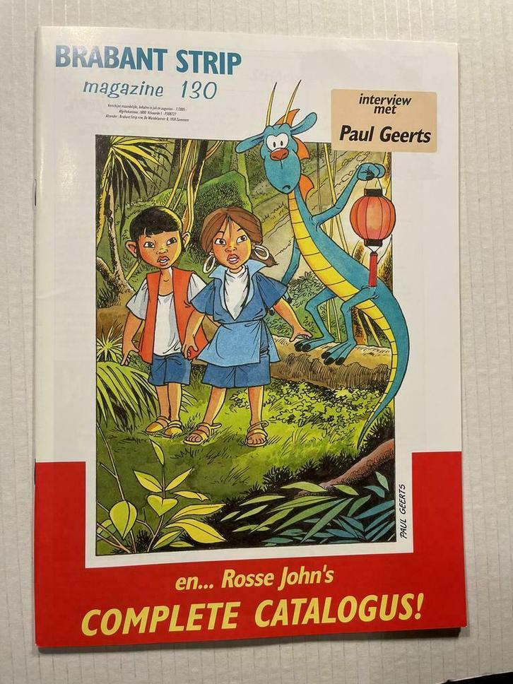 Brabant strip magazine 130 onuitgegeven snoek gag, Boeken, Stripverhalen, Ophalen of Verzenden
