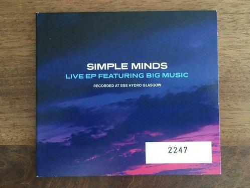 Cd Simple Minds Live Big Music Limited Numbered Fan EP ZGAN, CD & DVD, CD | Pop, Comme neuf, 2000 à nos jours, Enlèvement ou Envoi