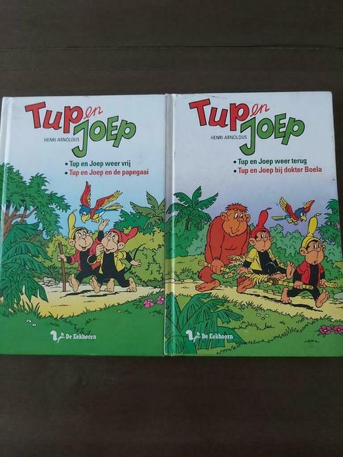 2 Leesboeken - Tup en Joep - Henri Arnoldus, Boeken, Kinderboeken | Jeugd | onder 10 jaar, Zo goed als nieuw, Fictie algemeen