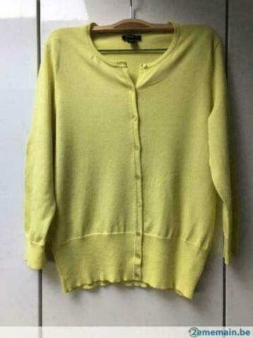 Gilet jaune Ann Taylor - Taille S ----, Taille 36 (S), Comme neuf, Ann Taylor, Jaune