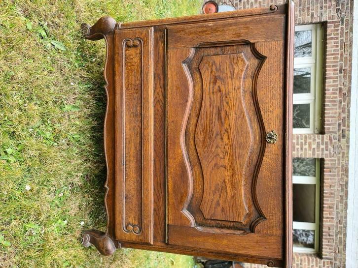 aperitiefkast, Huis en Inrichting, Kasten |Televisiemeubels, Gebruikt, Minder dan 100 cm, 50 tot 100 cm, 25 tot 50 cm, Eikenhout