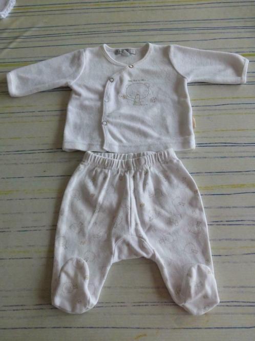 pyjama lange mouw Mt 50 -1 mnd, Kinderen en Baby's, Babykleding | Maat 50, Gebruikt, Jongetje of Meisje, Nacht- of Onderkleding