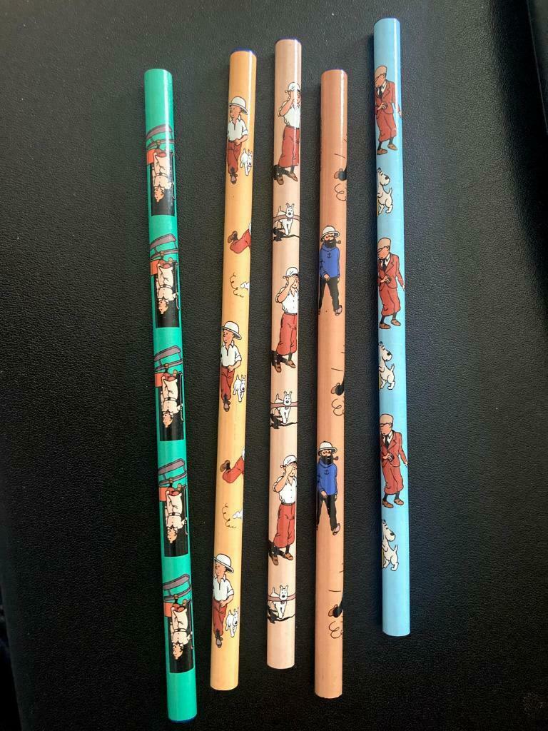 potloden kuifje in houten box, Enlèvement ou Envoi, Tintin, Neuf, Ustensile