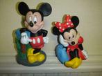 spaarpot mickey en minnie, Ophalen of Verzenden, Zo goed als nieuw, Kunststof