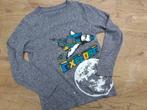 T-shirt gris Friboo taille 122/128, Kinderen en Baby's, Gebruikt, Ophalen of Verzenden