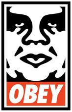 Shepard Fairey (Obey), Obey Giant, 2021, gesigneerd, Antiquités & Art, Enlèvement ou Envoi