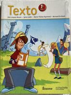 Texto - français 1 ère secondaire, Livres, Secondaire, Utilisé, Enlèvement ou Envoi, Français