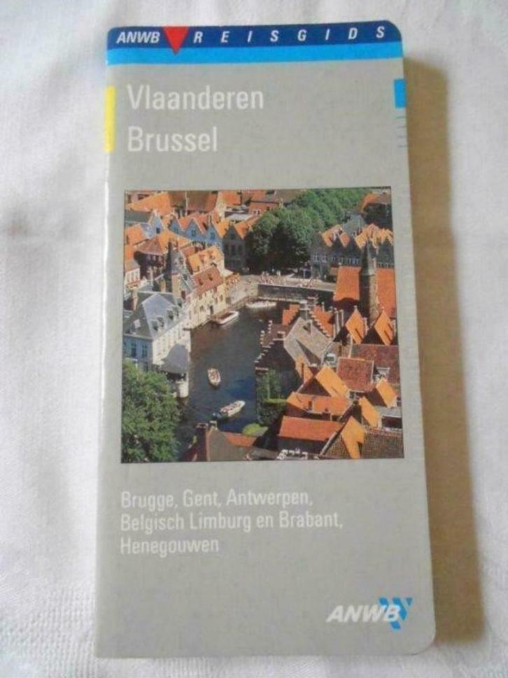 Vlaanderen Brussel,Franse Alpen,Ardennen Luxemburg,Noorwegen, Boeken, Reisgidsen, Gelezen, Reisgids of -boek, ANWB, Ophalen of Verzenden