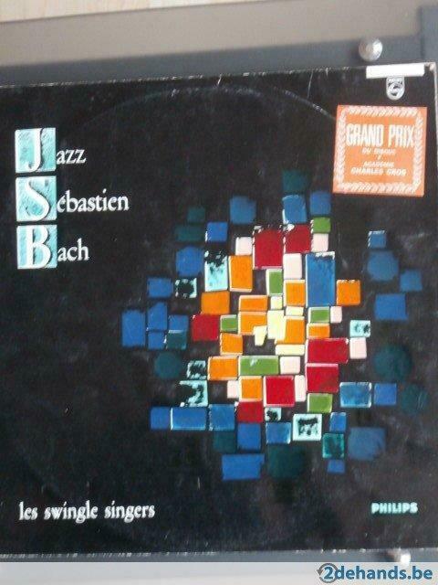 jazz sebastien bach-les swingle singers, Ophalen of Verzenden