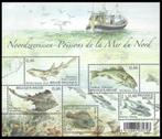 BL130 Timbres Nature Poisson de la Mer du Nord, Timbres & Monnaies, Timbres | Europe | Belgique, Enlèvement ou Envoi, Timbre-poste