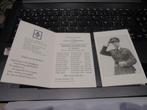 nationaal verbond der veteranen van K.Leopold III, Ophalen of Verzenden, Bidprentje