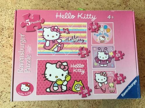 5 puzzels Hello Kitty, Enfants & Bébés, Jouets | Puzzles pour enfants, Utilisé, 4 à 6 ans, 10 à 50 pièces, Enlèvement ou Envoi