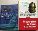 2 romans Christian Jacq sur le thème de l’Egypte ancienne, Gelezen, Ophalen