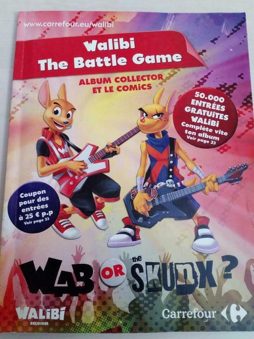 Kaartspel Walibi the battle game (Album +cartes), Hobby en Vrije tijd, Gezelschapsspellen | Kaartspellen, Gebruikt, Ophalen of Verzenden