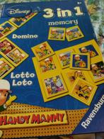 jeu 3 en 1 memory, loto, domino, Hobby & Loisirs créatifs, Comme neuf, 1 ou 2 joueurs, Enlèvement ou Envoi, Ravensburger