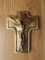 superbe crucifix en bronze Fragametal Belgium, Enlèvement ou Envoi