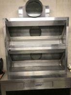 inox dampkap zonder motor 135 x 40 x 60 (2 stuks), Overige typen, Vrijstaand, Gebruikt, Ophalen of Verzenden