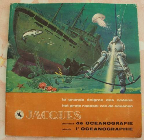 Prentenalbum Van Jacques "De Oceanografie" anno 1960., Boeken, Prentenboeken en Plaatjesalbums, Gelezen, Prentenboek, Ophalen of Verzenden