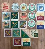 Bierviltjes - LEEUW BIER, Verzamelen, Biermerken, Ophalen of Verzenden, Gebruikt, Viltje(s), Leeuw