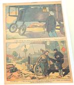 Prent Vliegtuig en Ambulance [c. 1915-20] Kleurenillustratie, Antiquités & Art, Enlèvement ou Envoi