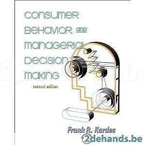 Consumer Behavior and Managerial Decision Making (2nd editi)