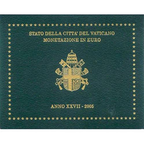 Coffret BU Vatican 2005 Blister - 1 centime à 2 euros, Timbres & Monnaies, Monnaies | Europe | Monnaies euro, Série, Autres valeurs