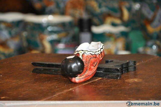 chaussure danseur folklorique grecque cendrier, Antiek en Kunst, Curiosa en Brocante, Ophalen