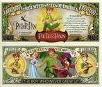 USA 1 million $ bankbiljet Peter Pan (Disney) NIEUW & UNC, Los biljet, Verzenden, Noord-Amerika