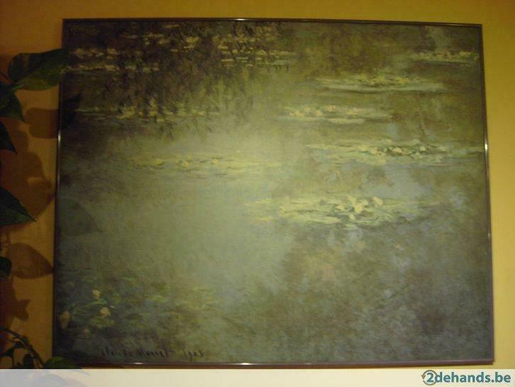 Prachtige Monet in kader !!, Antiek en Kunst, Kunst | Overige Kunst