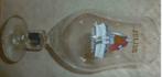 #A bier glas JULIUS - HOEGAARDEN " voet dubbel wapenschild ", Verzamelen, Ophalen of Verzenden, Nieuw, Bierglas