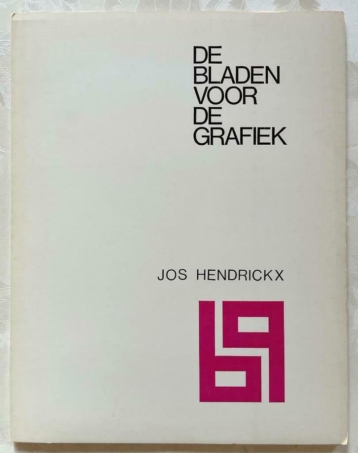 De bladen voor de grafiek Jos Hendrickx, Boeken, Kunst en Cultuur | Beeldend, Ophalen of Verzenden