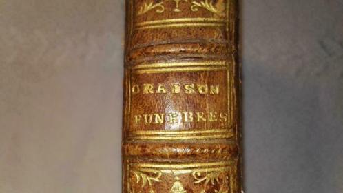 Fléchier + Bossuet, Oraisons funèbres - 1780, Antiek en Kunst, Antiek | Boeken en Manuscripten, Ophalen of Verzenden