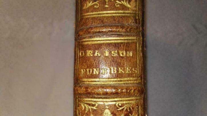 Fléchier + Bossuet, Oraisons funèbres - 1780, Antiek en Kunst, Antiek | Boeken en Manuscripten, Ophalen of Verzenden