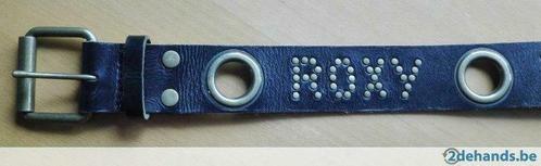 Roxy stoere zwarte lederen riem – NIEUW, Kleding | Dames, Riemen en Ceinturen, Nieuw, Zwart, Ophalen of Verzenden