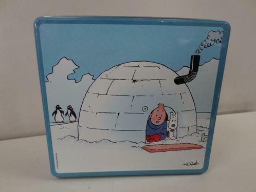 Boite métallique "Tintin" - 2003, Collections, Personnages de BD, Utilisé, Autres types, Tintin, Enlèvement ou Envoi
