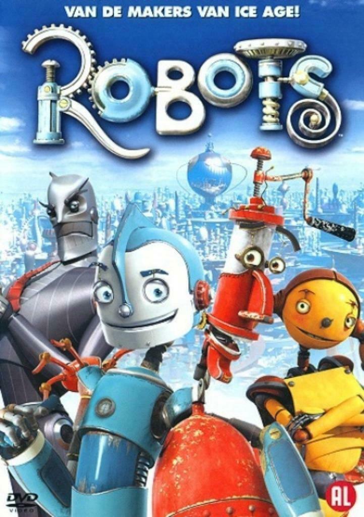 DVD 'Robots' (van de makers van Ice Age), Cd's en Dvd's, Dvd's | Tekenfilms en Animatie, Amerikaans, Tekenfilm, Alle leeftijden