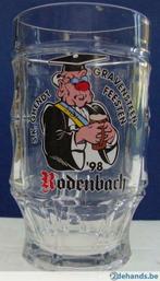 Bier brouwerij kroes glas Rodenbach 98 gravensteen, Verzamelen, Ophalen of Verzenden, Gebruikt