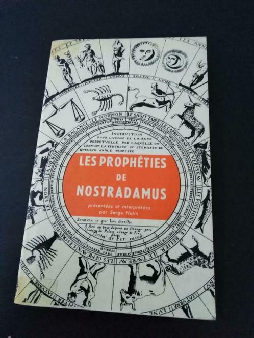 Les prophéties de Nostradamus, Serge Hutin, Boeken, Geschiedenis | Wereld, Gelezen, Ophalen of Verzenden