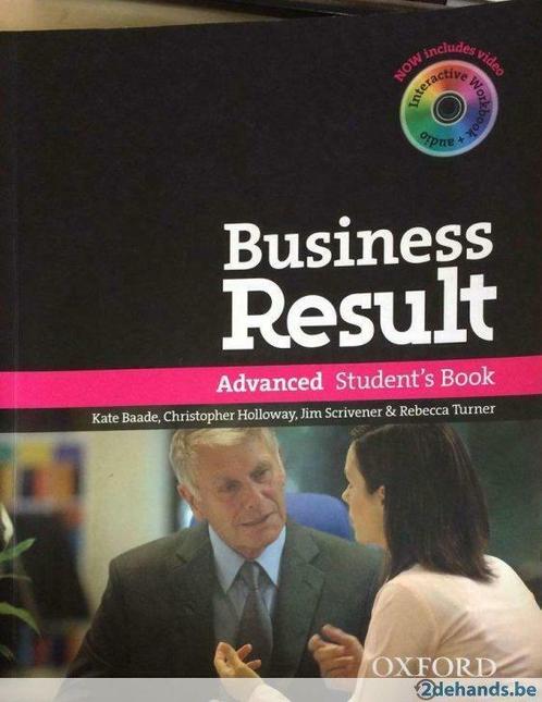 Business Result Advanced Student's Book, Boeken, Studieboeken en Cursussen, Gelezen, Ophalen of Verzenden