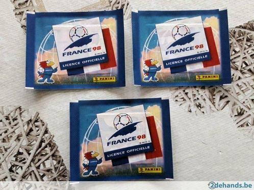 France 98 3x Danone promo zakje/packet mint conditie, Hobby & Loisirs créatifs, Jeux de cartes à collectionner | Autre, Neuf, Enlèvement ou Envoi