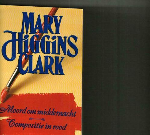Moord om middernacht compositie in rood Mary Higgins Clark/j, Livres, Romans, Comme neuf, Enlèvement ou Envoi