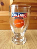superbe verre Cinzano orancio Il gusto del solé, Verzamelen, Glas en Drinkglazen, Overige typen, Gebruikt, Ophalen of Verzenden