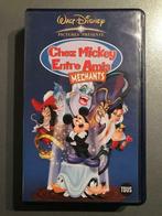 VHS Chez Mickey entre amis méchants -, Enlèvement ou Envoi, Dessin animé, Tous les âges, Utilisé