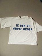 T-shirt 'Ik ben de grote broer', Comme neuf, Chemise ou À manches longues, Garçon, Enlèvement ou Envoi