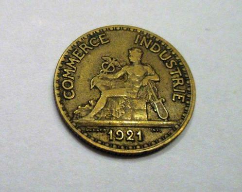Muntstuk - Commerce industrie 1921 - 50 centimes, Postzegels en Munten, Munten | Europa | Euromunten, Losse munt, 50 cent, Frankrijk