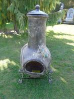 brasero mexicain avec lézard , nouveau !, Jardin & Terrasse, Chauffage de terrasse, Enlèvement ou Envoi, Neuf, Sol, Résistant à l'eau