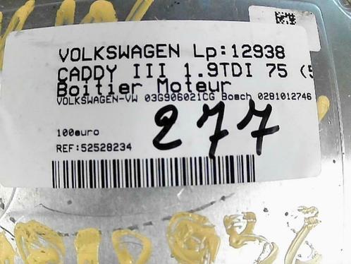 Boitier moteur VW Caddy III 1.9TDi 55kw 0281012746 (277), Autos : Pièces & Accessoires, Autres pièces automobiles, Utilisé, Enlèvement ou Envoi