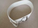 Riem wit  - omtrek 85 cm, Vêtements | Femmes, Ceintures, Enlèvement ou Envoi, 80 à 90 cm, Porté, Blanc