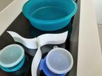 TUPPERWARE CHIP&DIP/TAARTDOOS "NIEUW", Huis en Inrichting, Keuken | Tupperware, Ophalen of Verzenden, Nieuw, Groen