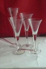 BOUSSU kristal 5 glazen, Ophalen of Verzenden, Nieuw, Overige typen